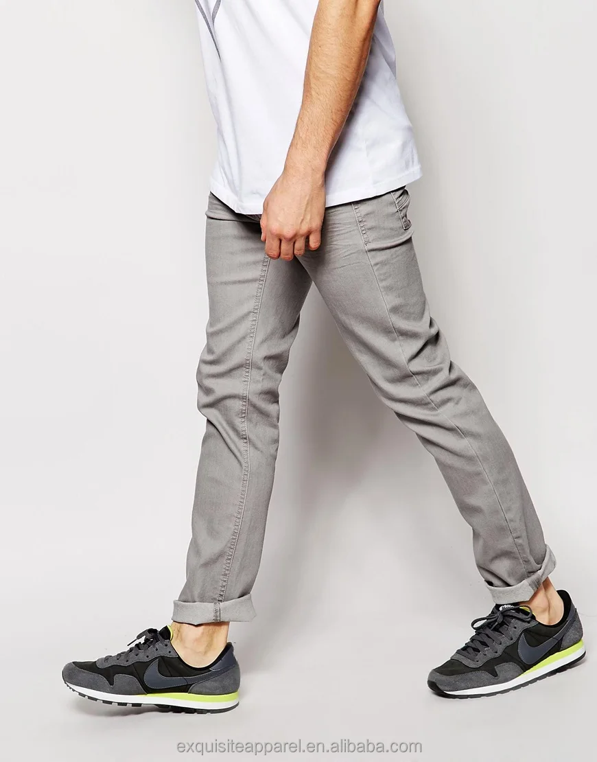 grey colour jeans pant