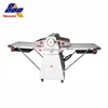 Popular pizza dough press machine for sale,croissant process equipment,table top dough sheeter