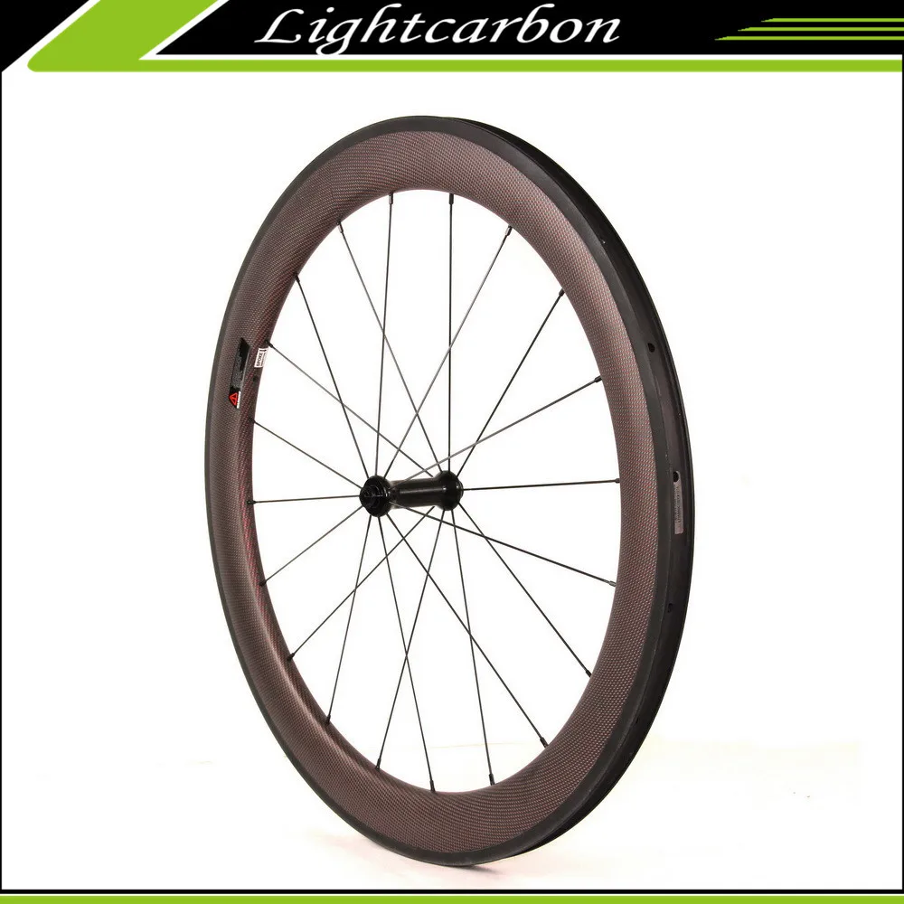 700c Wheels 60mm Carbon Bicycle / Bike Wheels,2015 Carbon Titanium New