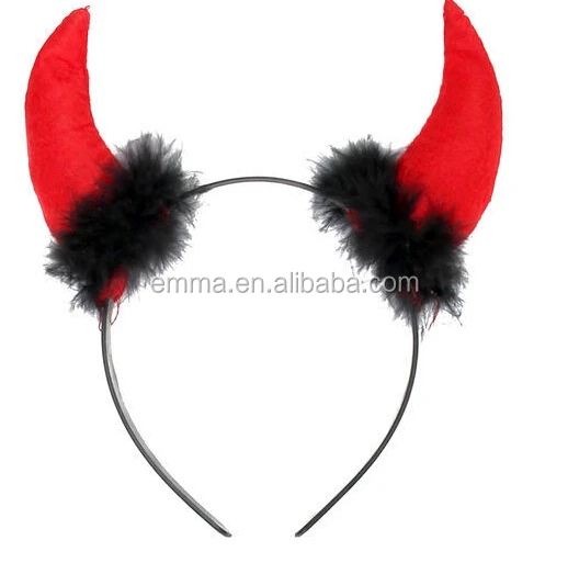 cow horn headband