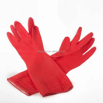 extra long rubber gloves