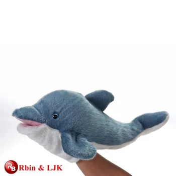 dolphin hand puppet