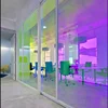 dichroic building tint glass finish blaze iridescent window decorative film for acrylic panels decoration