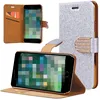 Hotselling Bling Glitter PU Leather case with diamond button for iPhone X