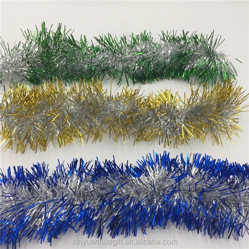 Christmas Tree Tinsel Strands For Christmas Xmas Decorations Clearance