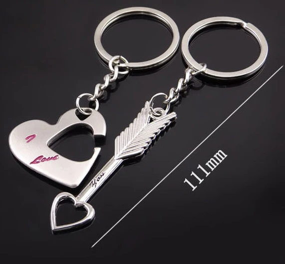 Naomi Sell Lots of Cupid's Arrow Through Mood Couple Keychains Couple Chinese Gift of Key Chain