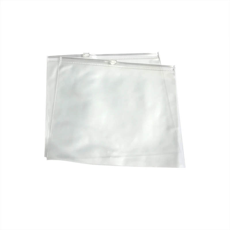 Simple Printed Frosted Pvc Ziplock Bags Resealable Slider Pvc Bag Buy