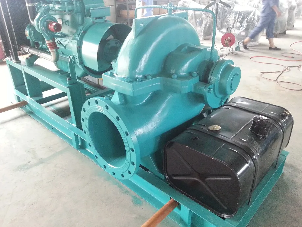 Y&l(china) Large Capacity Diesel Engine Driven Pump/double Suction