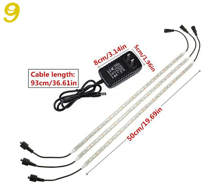 Rigid Led Strip Grow Light Bar 2835 For Greenhouse Hydroponic Indoor