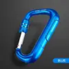 LG-006 Zinc Alloy Mountain-climbing Buckle Shape Multi-function Rechargeable USB hook Lighter Logo Customized Wholesale