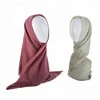 china factory ready stock solider colors good finishing wholesale usa muslim scarf soft plain premium bawal cotton voile