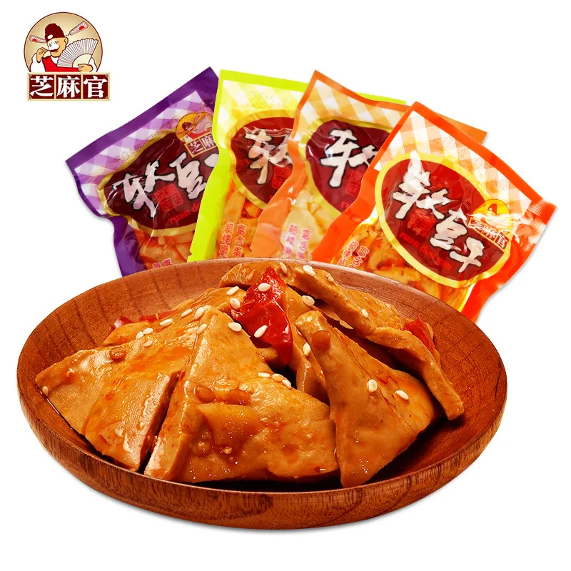 
Soybean Chinese Sell Well Bean Products Snack Food Dried Tofu 