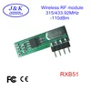RXB51 Wireless 315MHz 433 MHz ASK RF receiver