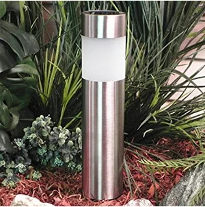 Solar Lights Outdoor Garden Path Light Stainless Steel Round Bollard 6pcs White Led Landscape Lighting For Pathway Warm Solar Lights Outdoor Garden Path Light Stainless Steel Round Bollard 6pcs White Led Landscape Lighting For Pathway Warm
