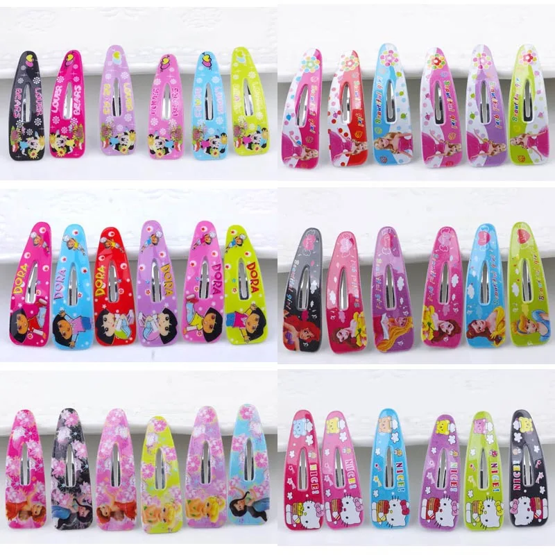 bb barrettes kitty clip Hair accessory accessories wholesale Hair Baby Girl ToddlerKids Satin Hairpin Hair Decorations36pcs