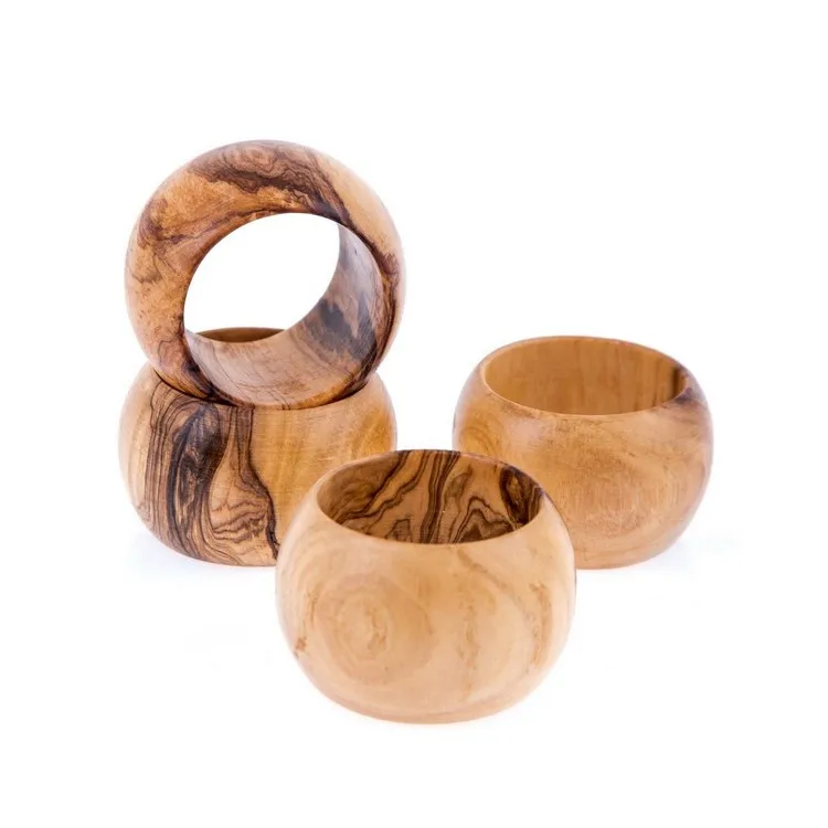 New 2018 Reusable Ecofriendly Bulk Wholesale Wooden Napkin Rings Buy
