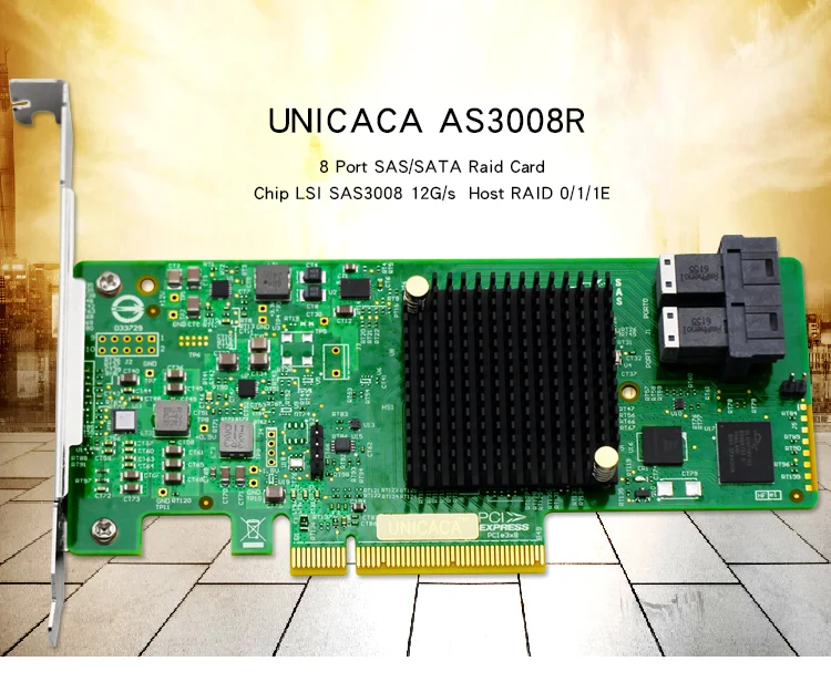 Lsi Sas3008 12gb/s Sas And Sata Pcie3.0 X8 Raid Card Control Card Oem 93118i Buy 12gb/s Sas