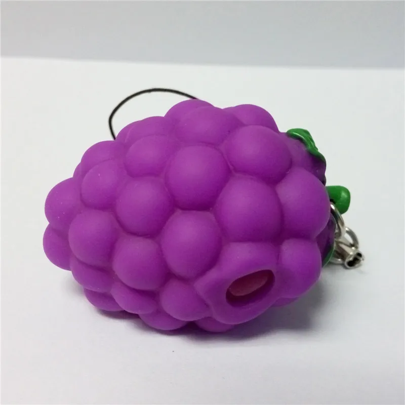 grape slime keychain