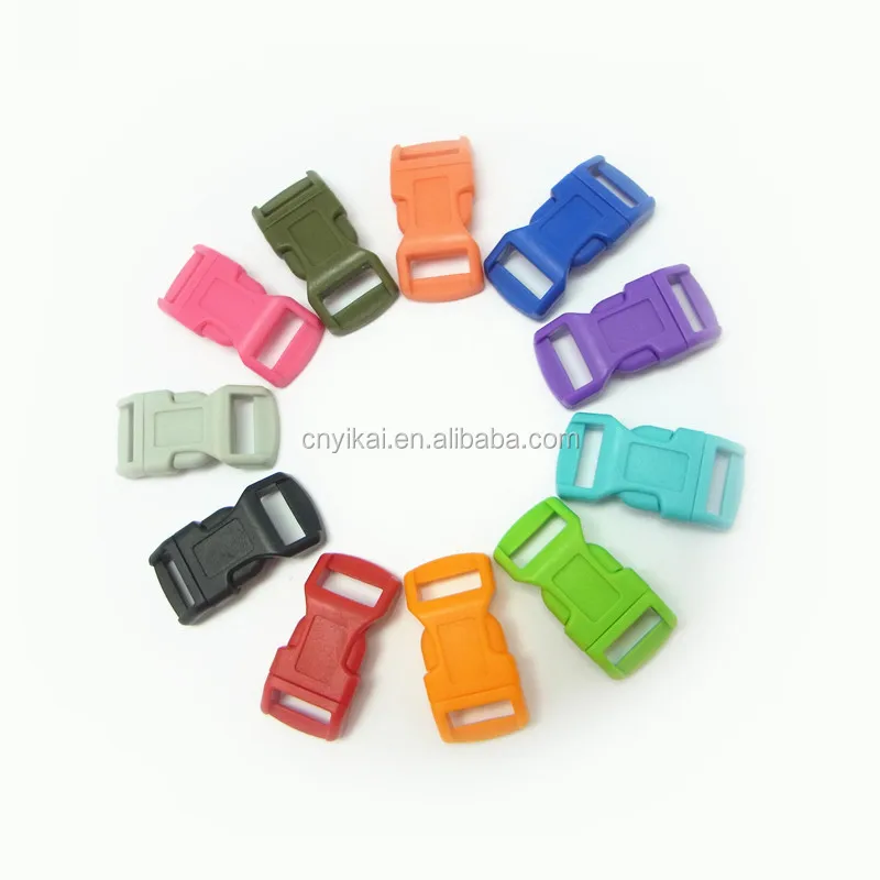 Transparent Side Release Plastic Buckle,10mm Clear Small Buckle,Plastic