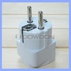 10A 250V AC Euro Electrical Plug 4.8mm EU Plug Converter 2 Round Pin European Travel Plug Adapter