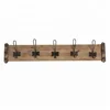 Entryway Rustic Vintage Wall Mounted Wooden Coat Hook