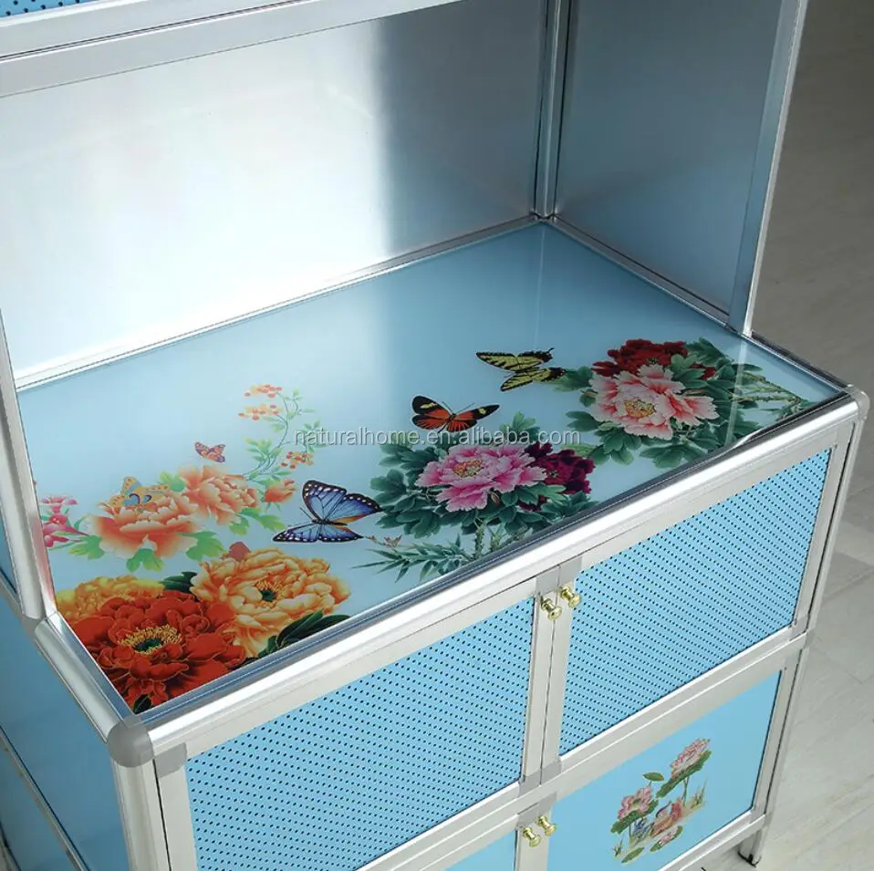 New Arrival Products Aluminium Kitchen Storage With Dish Rack