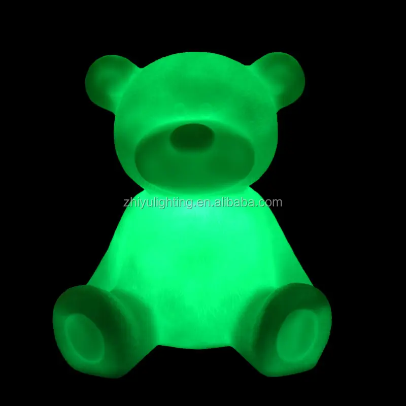 color changing teddy bear