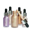 China made professional cosmetic waterproof multi-colors highlighter make up liquid long lasting highlighter private label