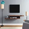 New design modern simple wall cabinet units designs wood wall mounted TV cabinet