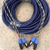 2*2.5 square waterproof 4 core socket Professional custom audio line,rubber elastic jacket for touring quality audio cable