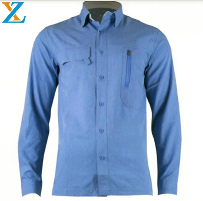 100 Cotton Breathable Long Sleeve Men S Fishing Shirt Sunscreen Quick Dry Fishing Clothing Customized Embroidery Buy Men S Fishing Sunscreen Long Sleeve Breathable And Quick Dry Fishing Wear Waterproof And Quick Dry Fishing Shirt