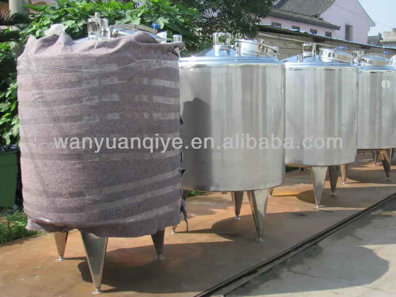 1000Liter high speed mixing tank with conical bottom