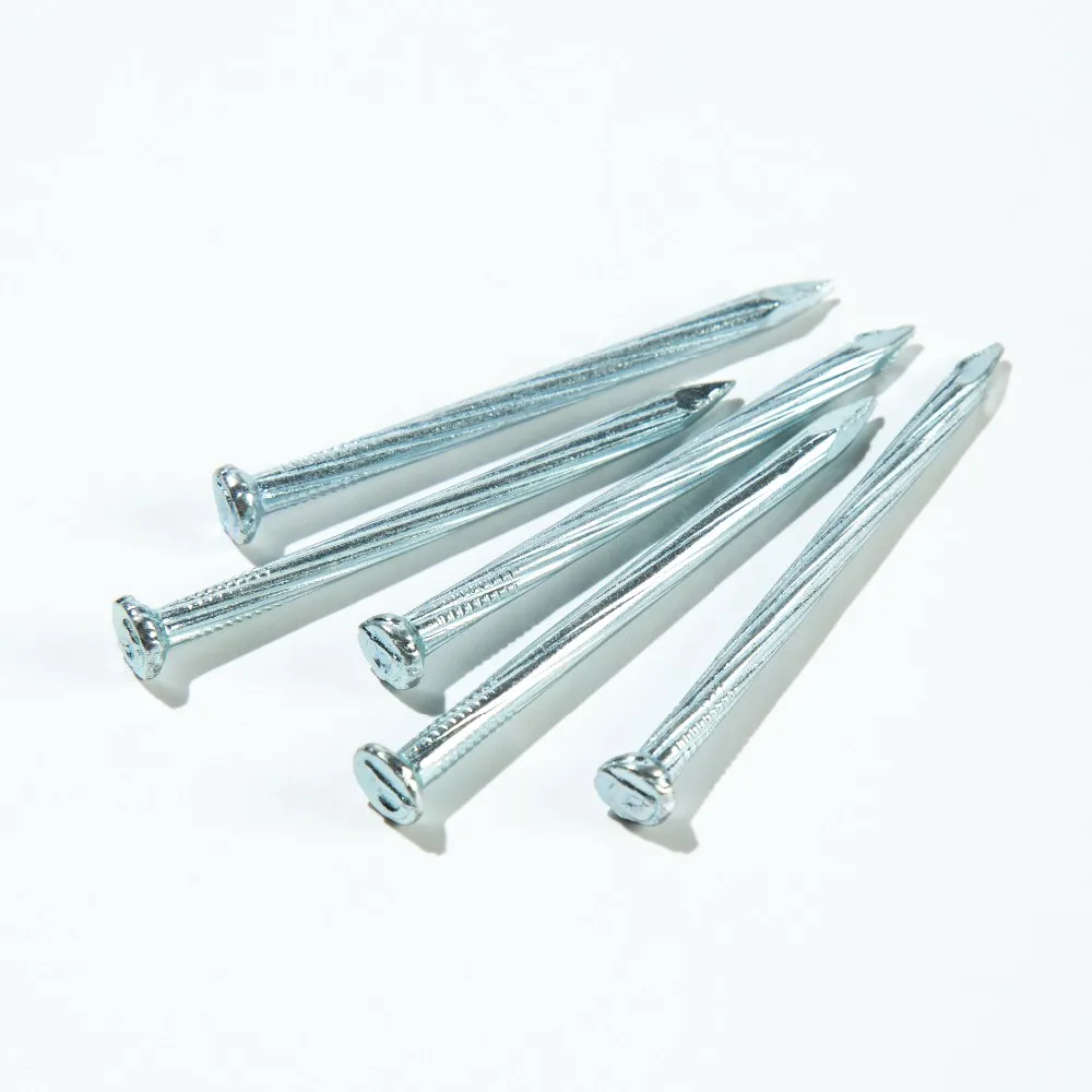 Hardened Black Steel Concrete Nails Steel Nails Masonry Nails For