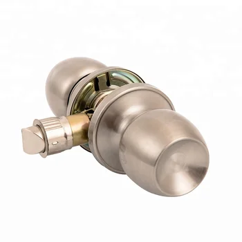 Tubular Type Knob Door Lock For Passage Dummy Function Door