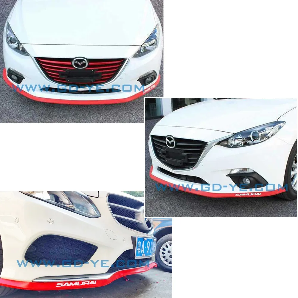 Car Parts Rubber Bumper Lip Universal Front Lip Spoiler Buy Car Parts