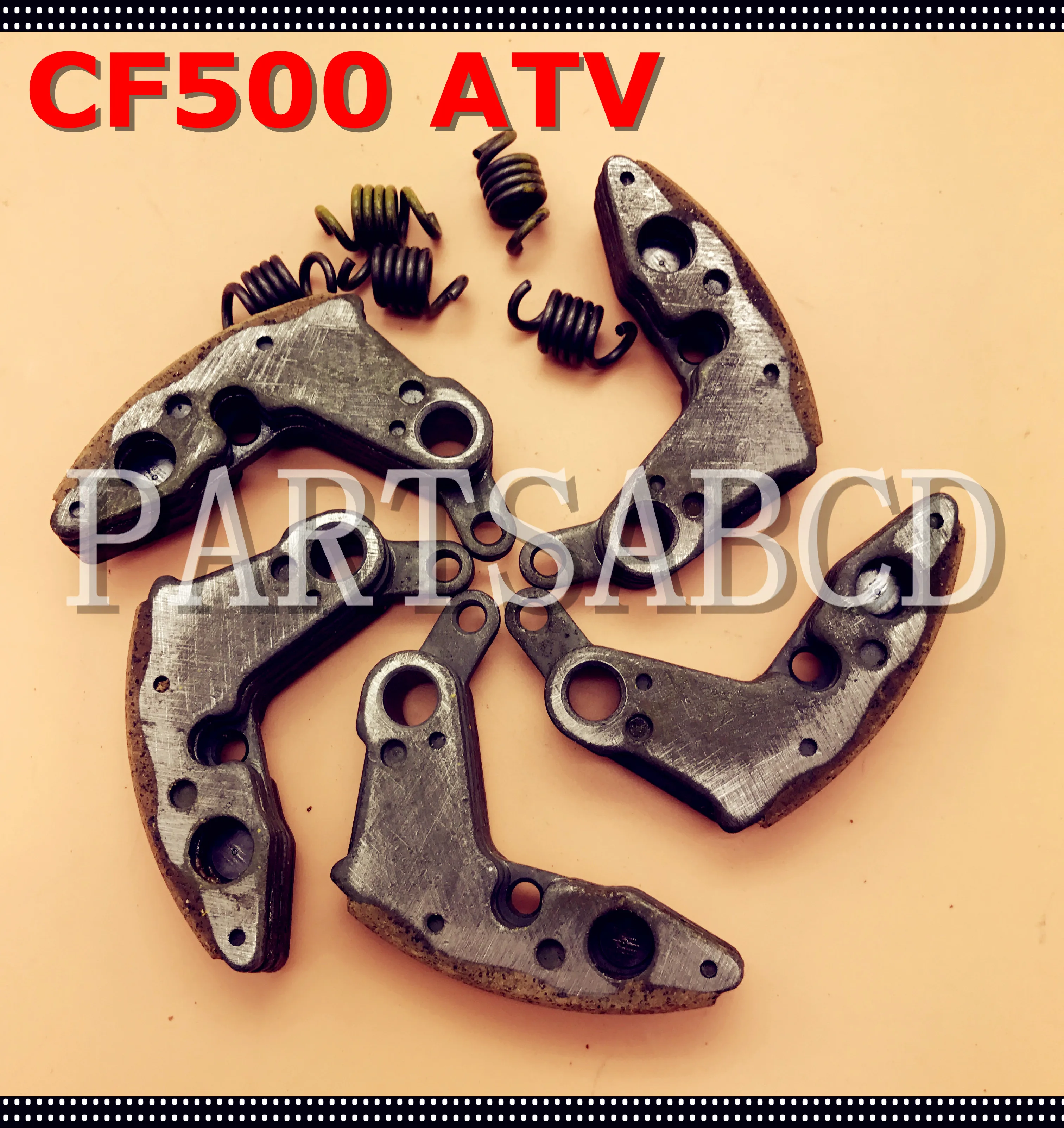 Cfmoto Cf188 Cf500 500cc Clutch Pads With Spring For Atv Utv Go Kart