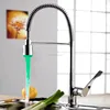 modern taps for kitchen sinks color change taps