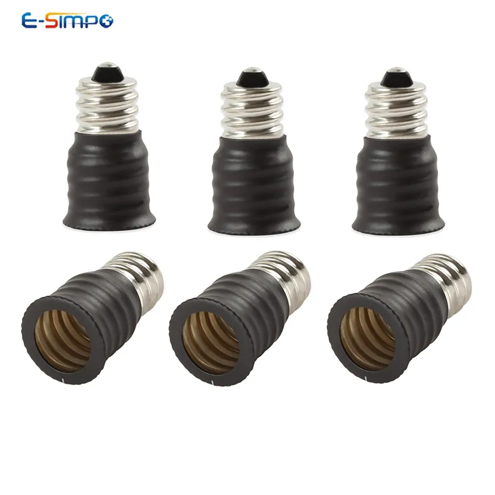 E12 To E14 Adapter Us Candelabra Base To Eu Chandelier Socket Converter