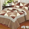 Indian Authentic Vintage Artisan Thick Kantha Quilted Bedspreads Patchwork Quilt Sets