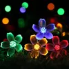 50led solar cherry string light 7m 50 heads solar fairy light LED christmas light