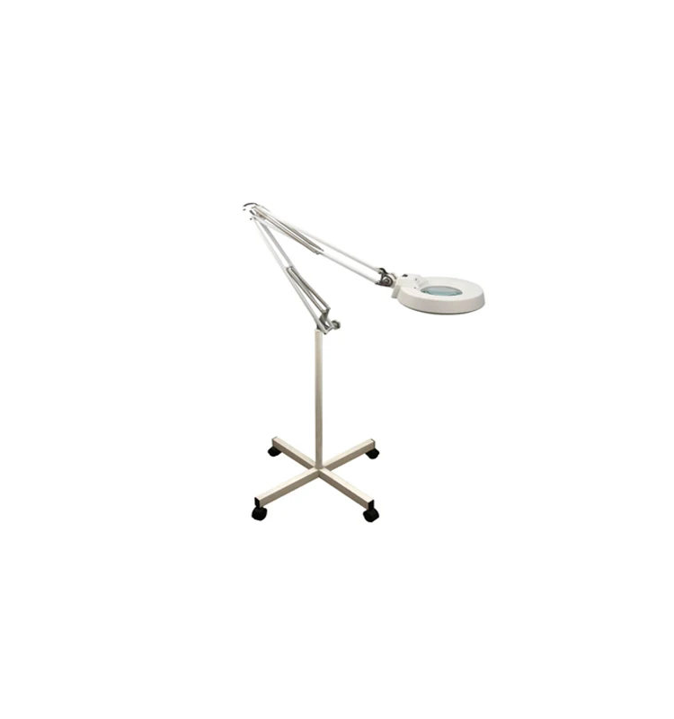 Led Fluorescent Light Magnifying Lamp With Floor Stand Wheels Buy