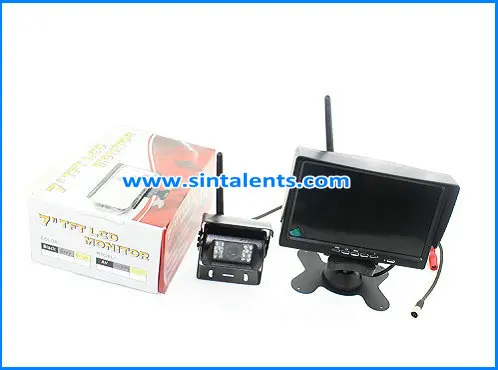 24V Truck Backup Parking Sensor Rearview Camera System