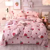 Special price for four-piece bed, bedding set 100% cotton, Christmas sheets for bed