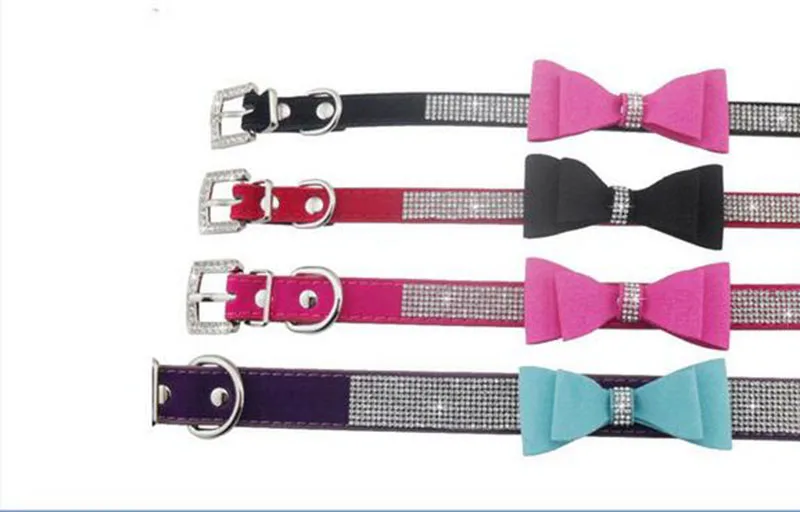 fancy dog collars with bows