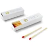 hotel promotion wooden sticks advertising cigar matches colorful box packing lipstick matches