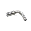 Stainless Steel Hose Splicer Beverage Barbed elbow Fittings 90 Degree Elbow EMT Conduit Pipe