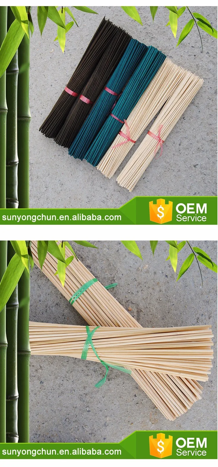 China Easily Assembled Bamboo Plant Support Stick Natural Garden Deco