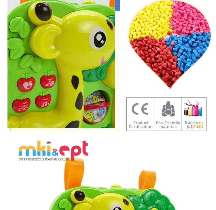 Funny Baby Electronic Cartoon Deer Animal Muscial ABS Light up Toy 4*AA.jpg