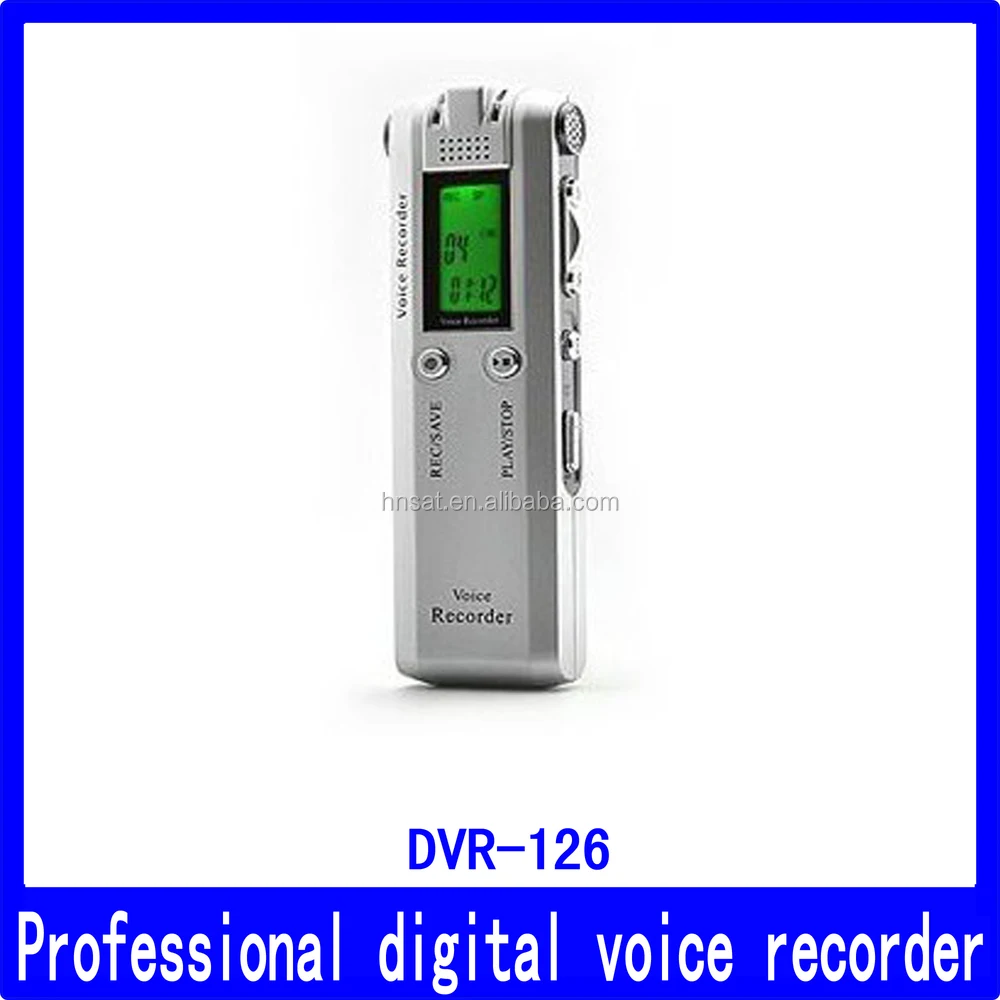 Factory Selling journalist audio recorder,tape recorder Hnsat DVR-126