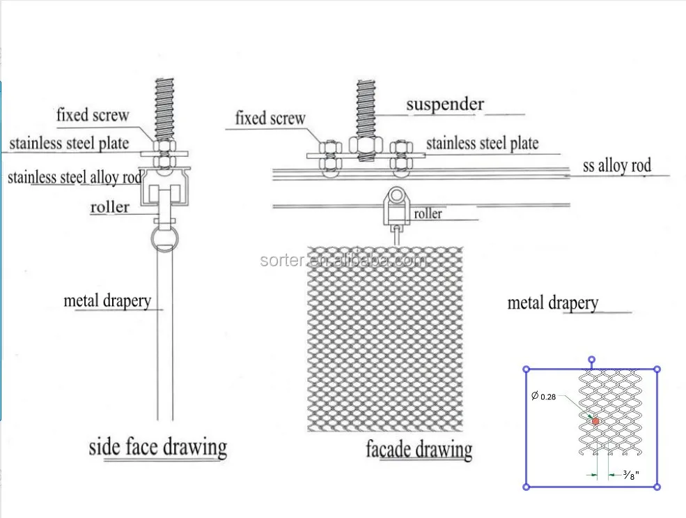 Sorter Metal Wire Mesh Room Divider/partition - Buy Metal Mesh Room ...